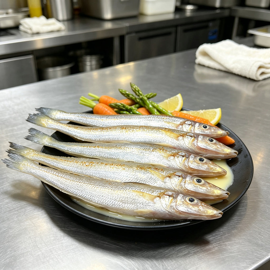 Silver skinned ocean fish fillets (2)