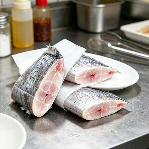 Fresh white fleshed ocean fish fillets (2)