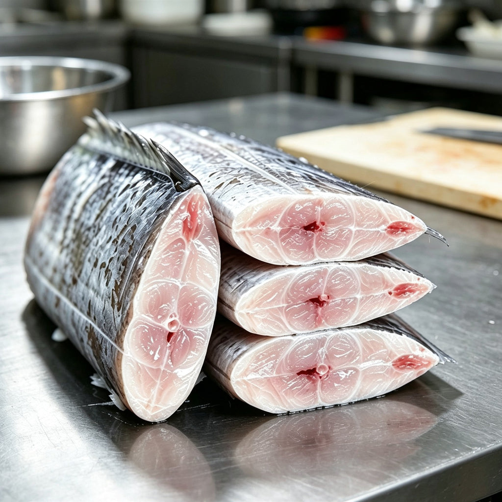 Fresh white fleshed ocean fish fillets (3)